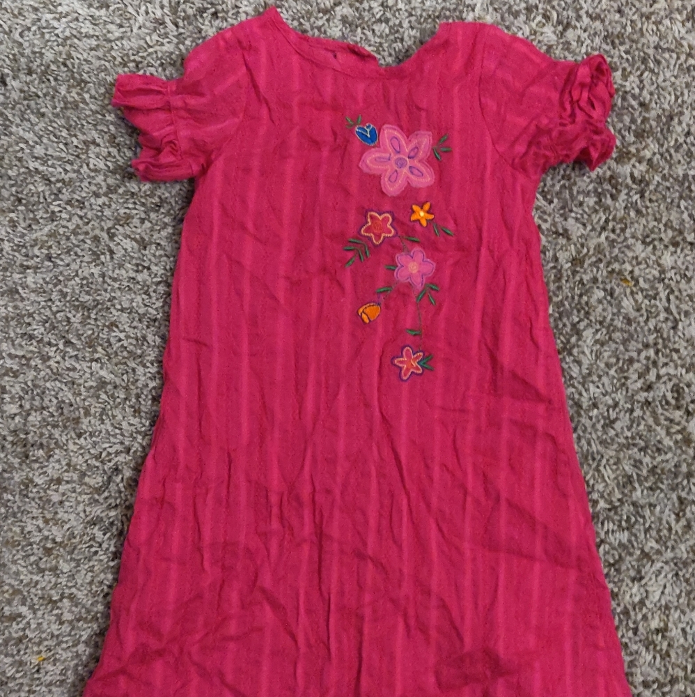 Pink Mexican dress